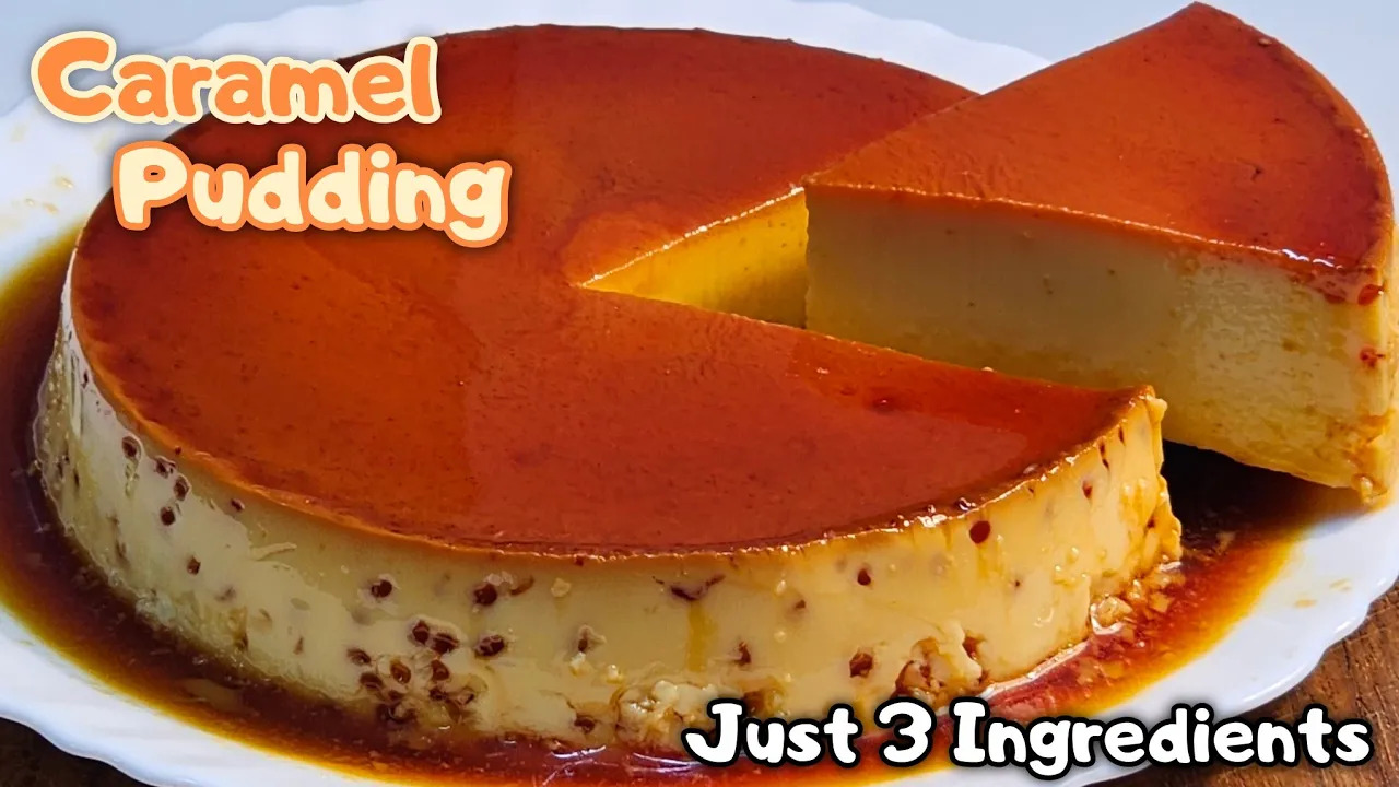 Caramel Pudding Recipe ‼️