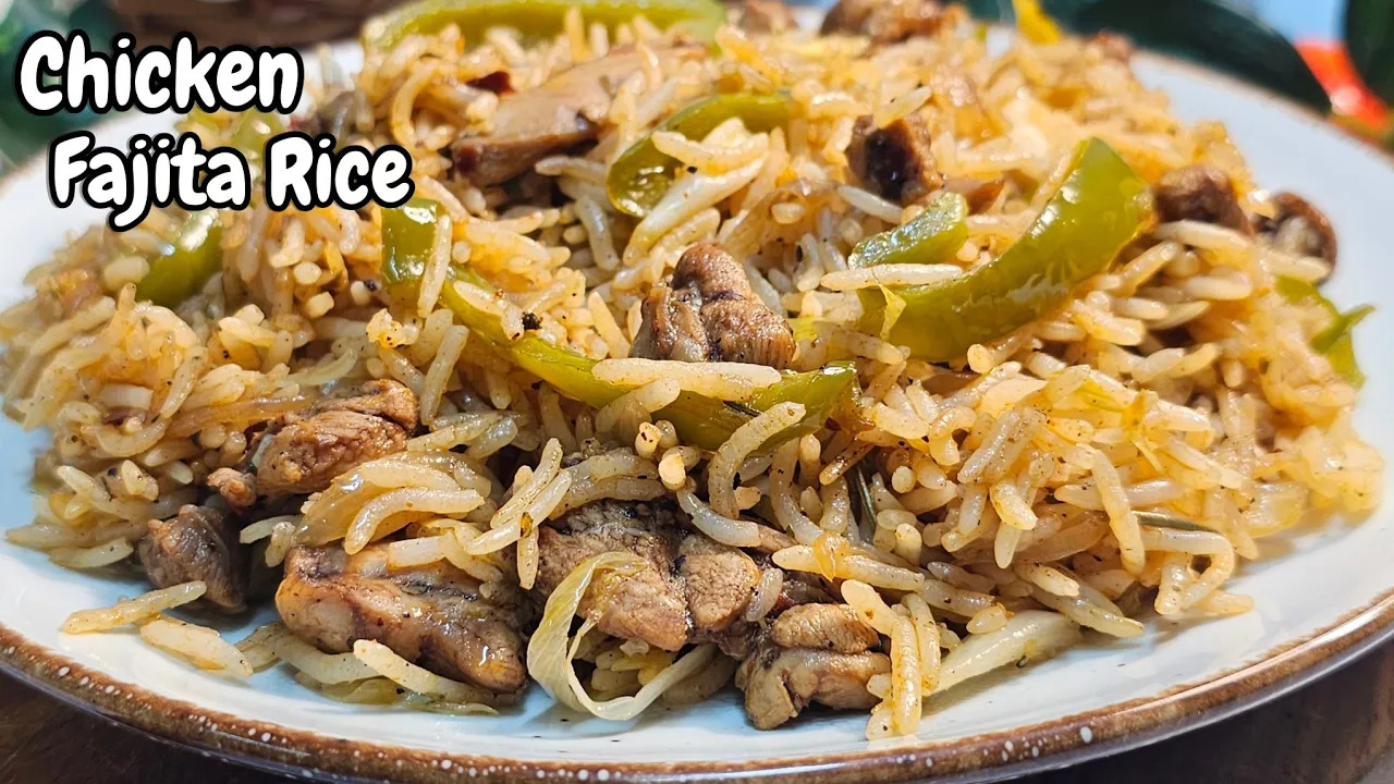 Chicken Fajita Rice | Easy Mexican-Style Rice Recipe | Cook with Judy and Flo