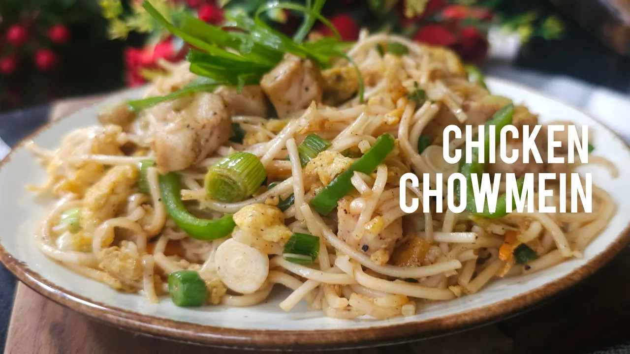 Chicken Noodles Recipe | Chicken Chowmein Recipe | Cook with Judy and Flo