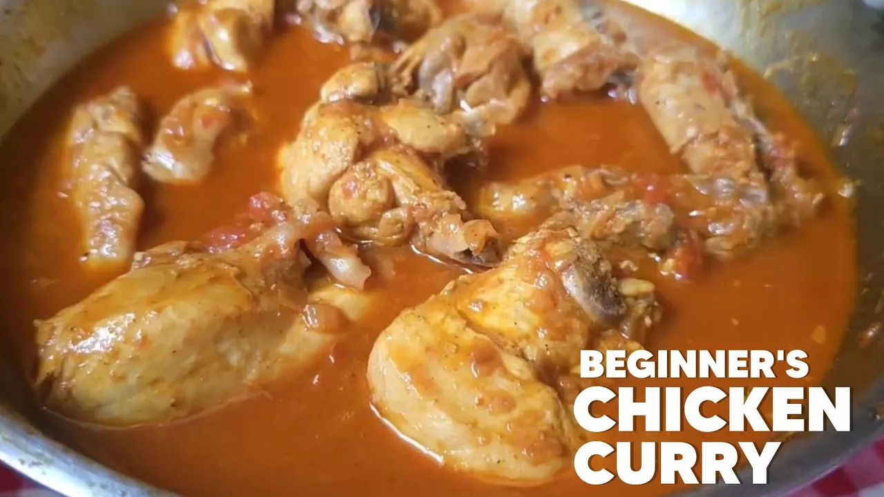 Simple Chicken Curry Recipe for Beginners at Home