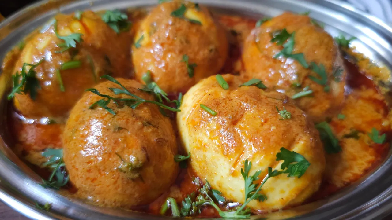 Shahi Anda Curry Recipe | Creamy Shahi Anda Curry at Home