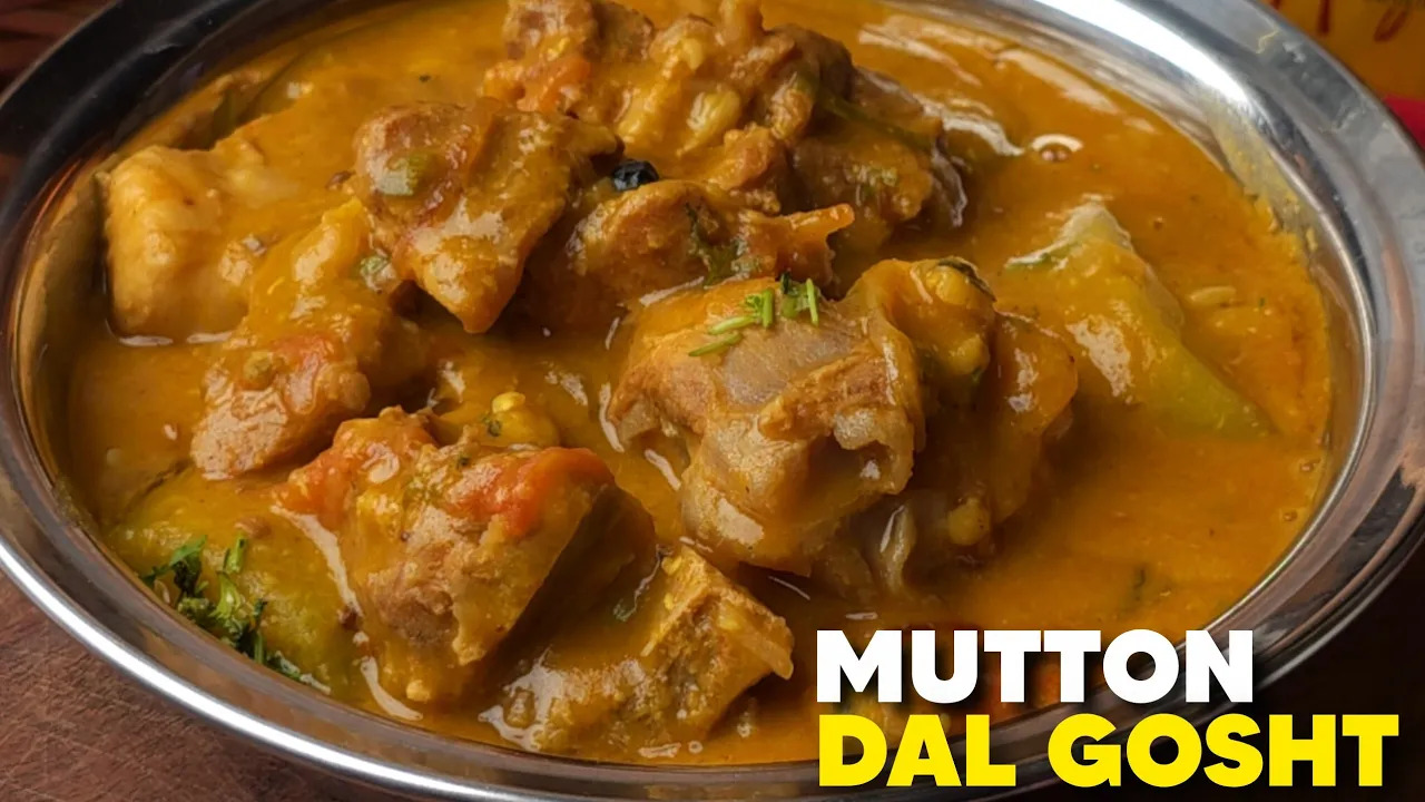 Mutton Dal Gosht | Easy Homemade Dal Gosht Recipe