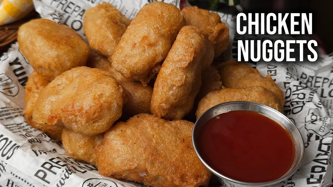 Chicken Nuggets Recipe | Crispy Homemade Chicken Nuggets Better Than McNuggets