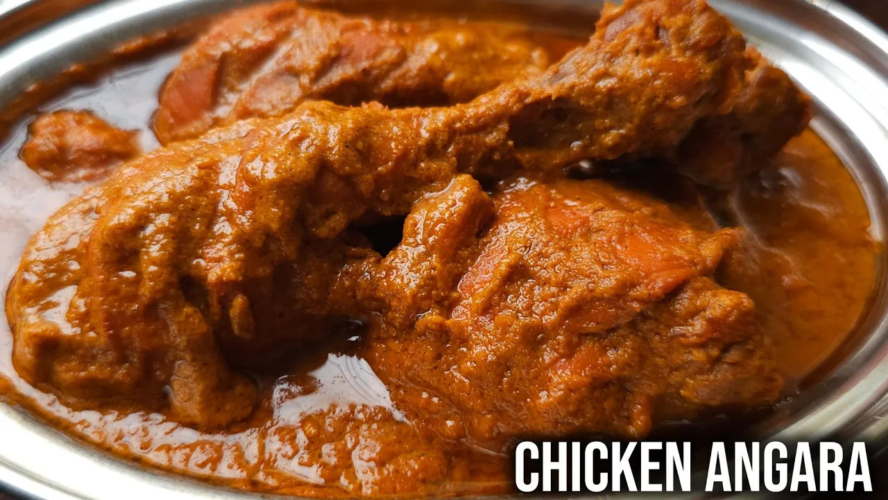 Chicken Angara Recipe | Restaurant Style Smoky & Spicy Chicken Curry